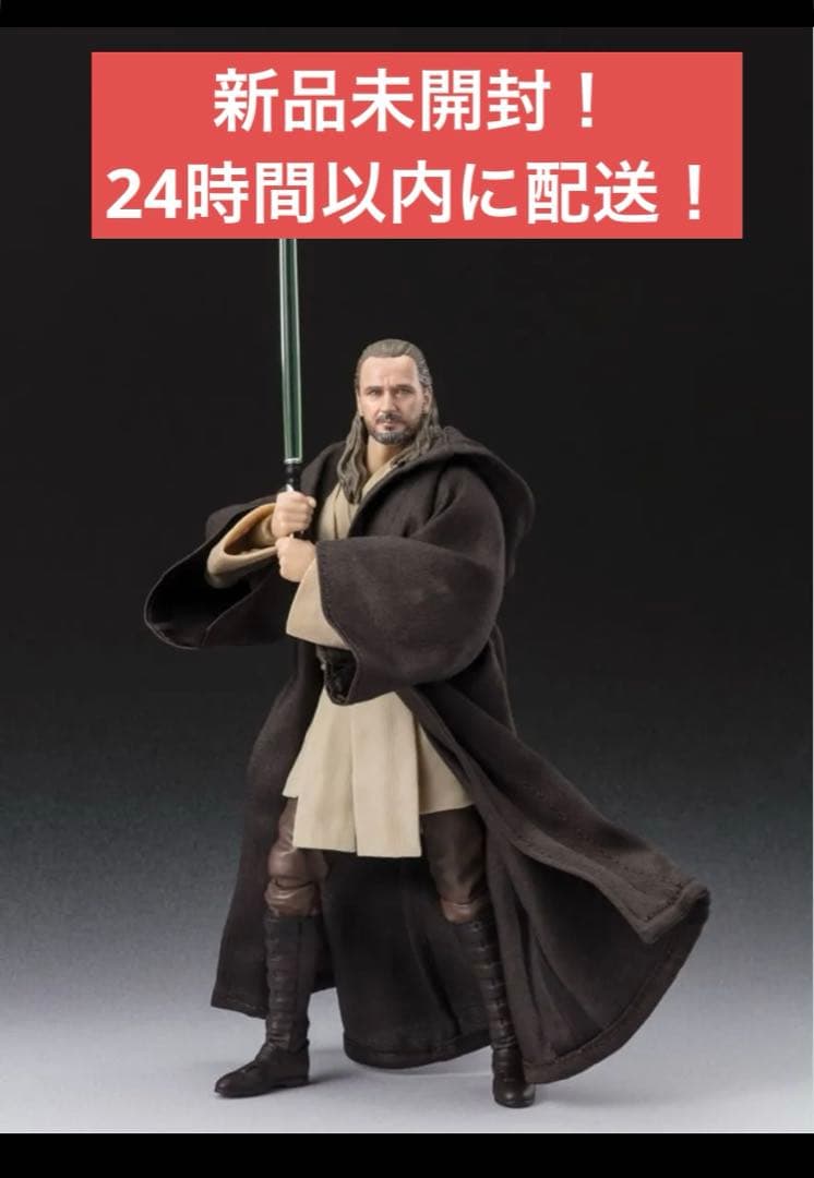 【未開封新品】S.H.フィギュアーツ クワイ＝ガン・ジン スターウォーズ