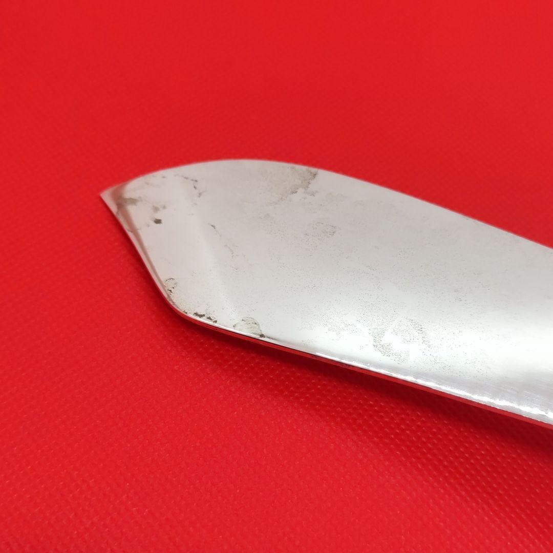 銀製　高級　サーバースプーン&サーバーナイフ　セット　特大スプーン　特大ナイフ