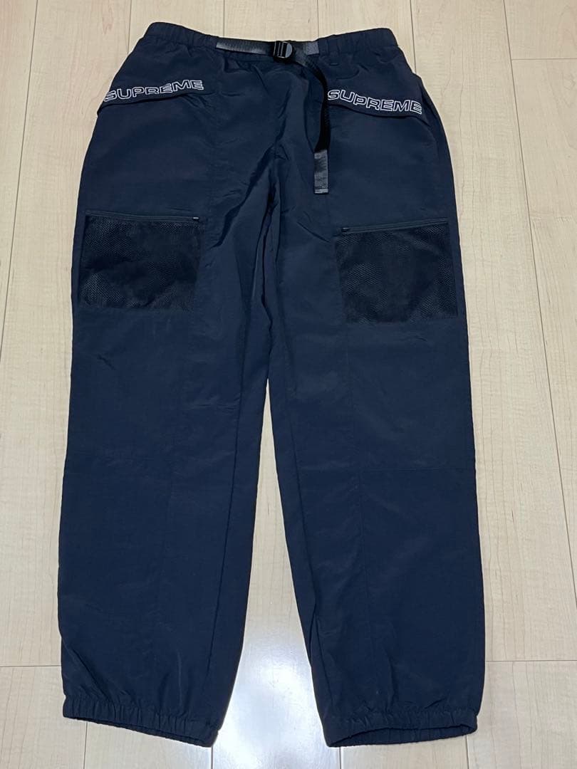 SUPREME☆ナイロンパンツ XL 黒 used美品