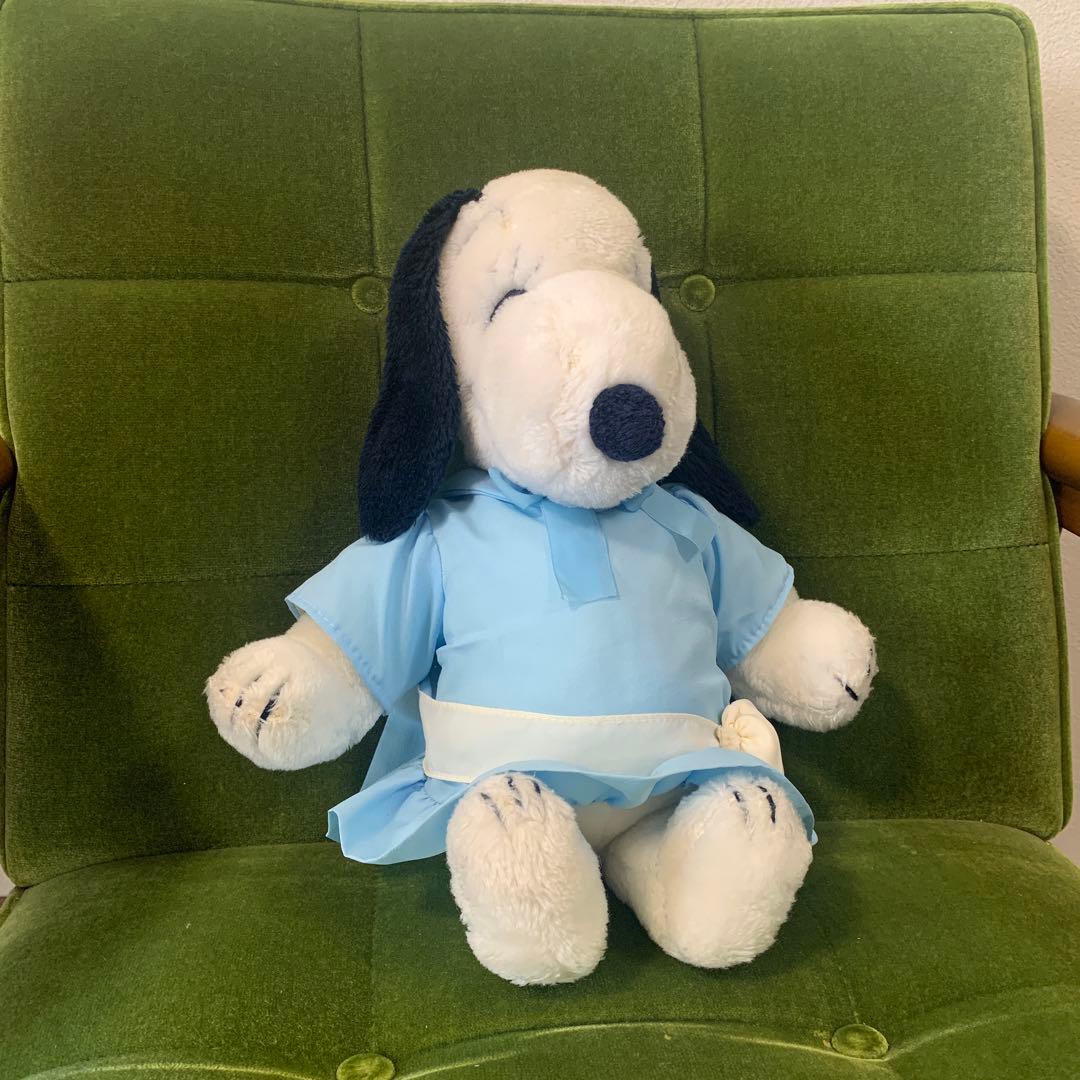 廃盤　vintage スヌーピー ベル　ぬいぐるみ　ファミリア