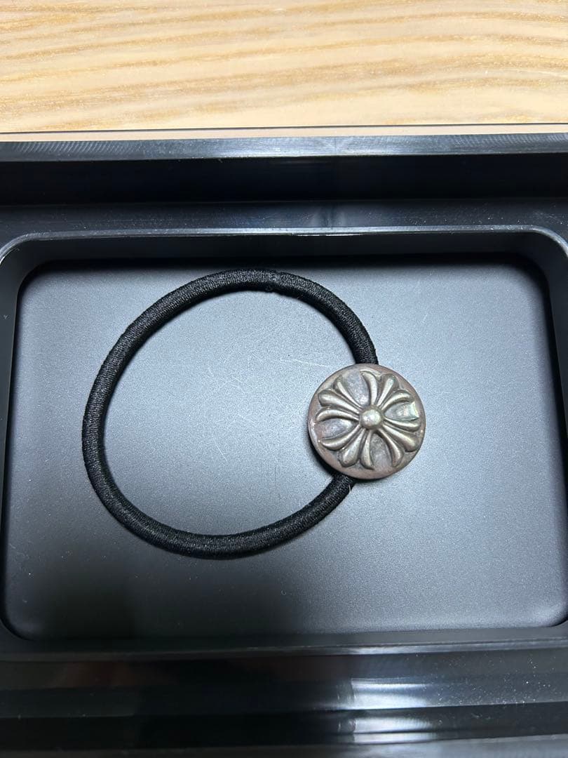 クロムハーツ　クロスボール　ヘアバンド　CHROME HEARTS コンチョ