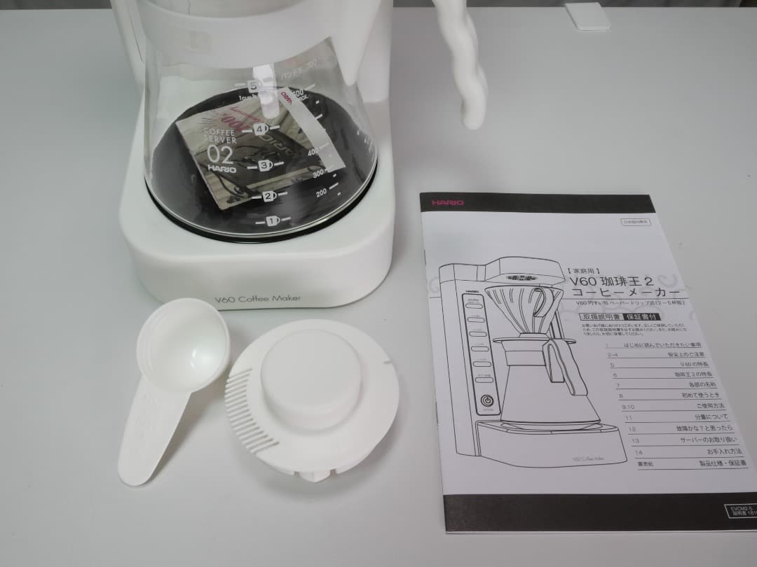 V60 珈琲王2 コーヒーメーカー　限定ホワイト