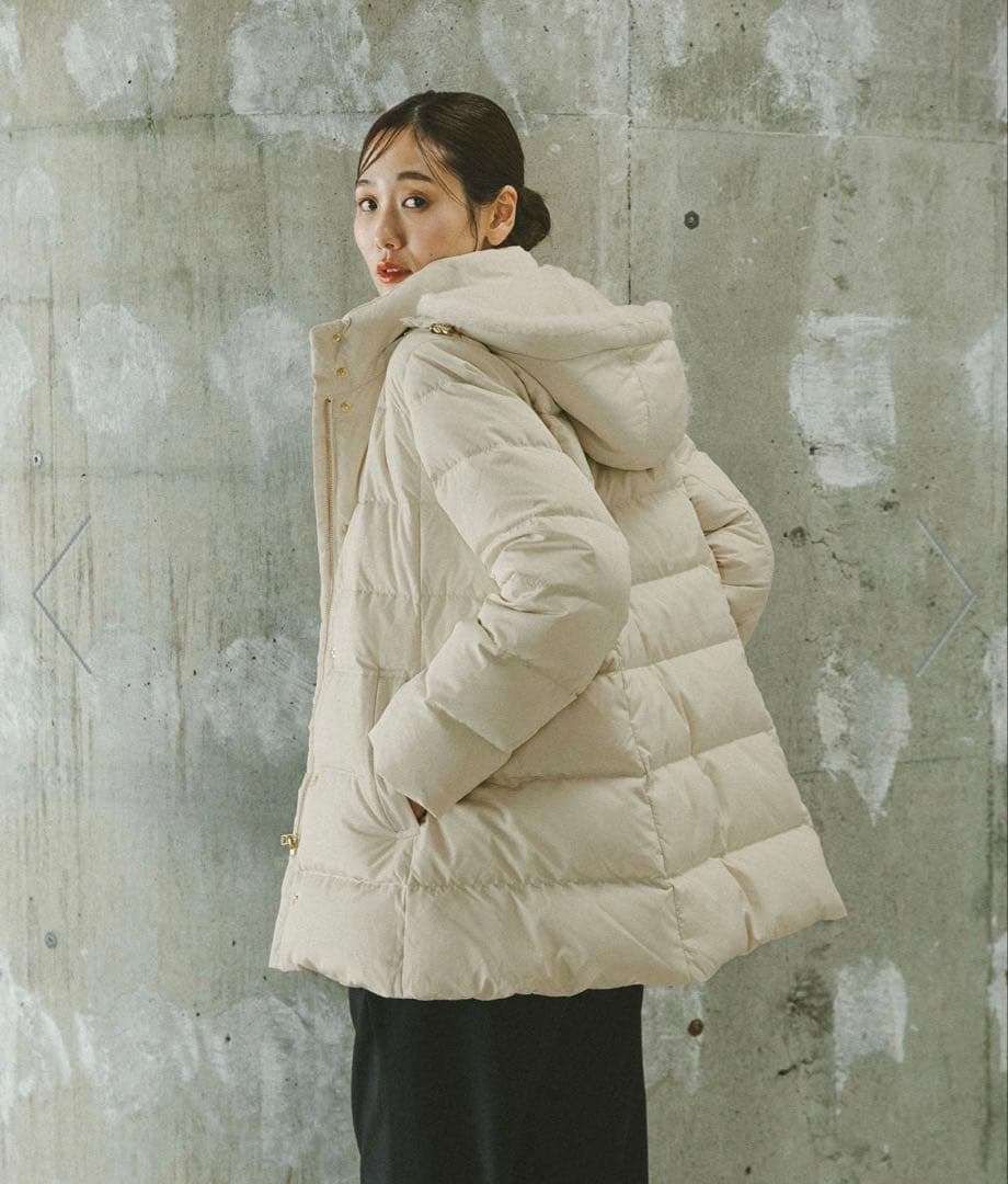 未開封品⭐︎グローバルワーク　ウツクシルエット撥水ダウンコート　グレージュL