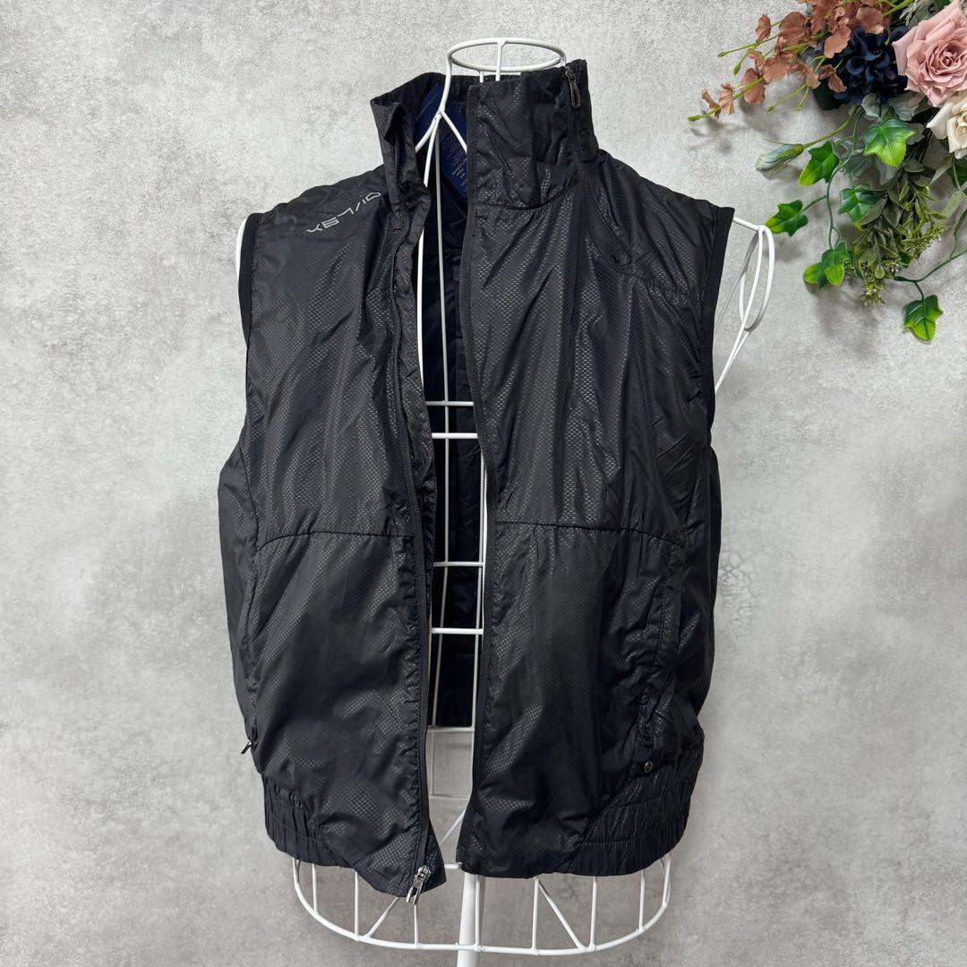 【新品】POLO GOLF RLX ポロゴルフ　ナイロンブラックベスト