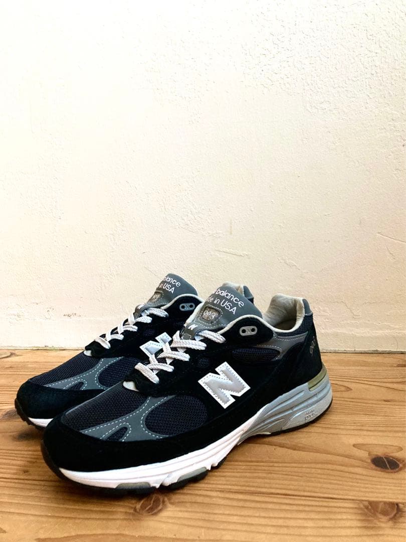 New Balance 993 ブラック/グレー Made in USA