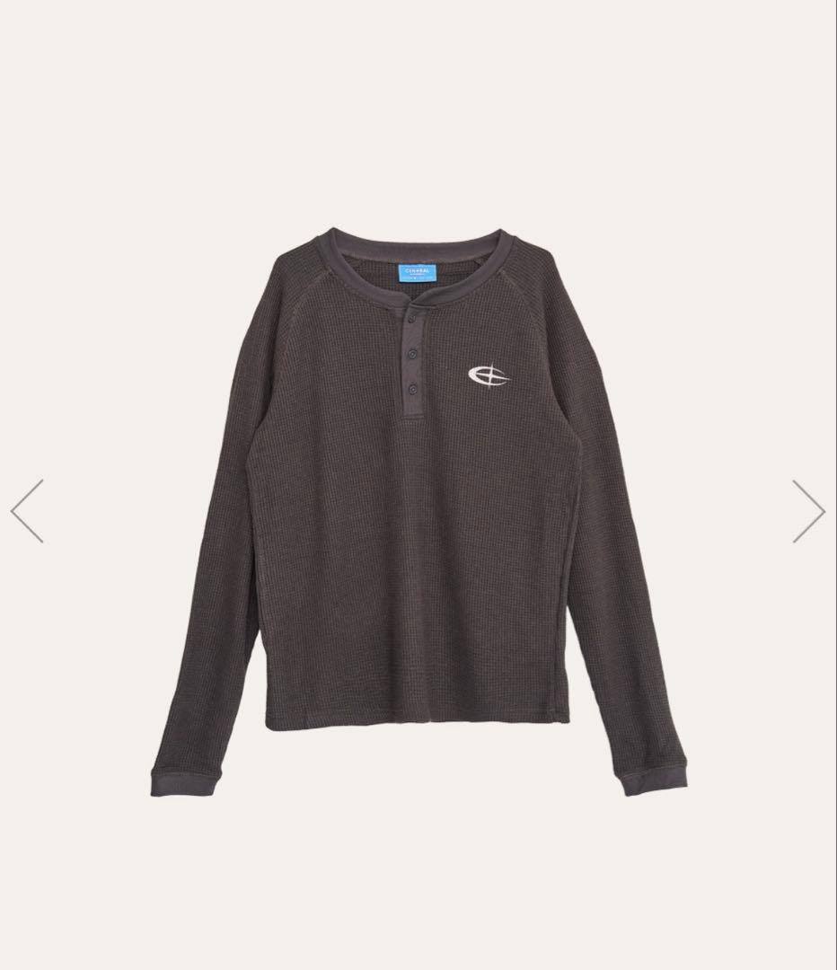 King Gnu CEN+RAL WUFFLE L/S TEE [チャコール]