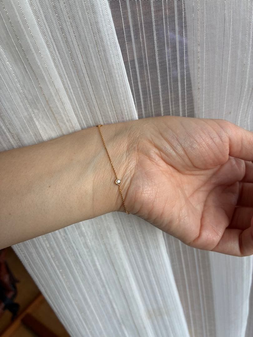 スタージュエリーSTAR JEWELRY ブレスレット　K18 moon