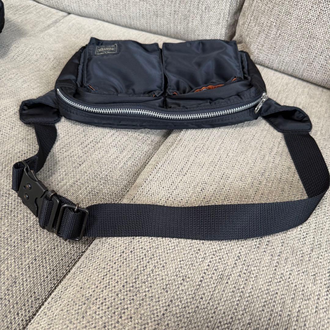 ポーター PORTER タンカー ボディバッグ ショルダーバッグ 黒 美品