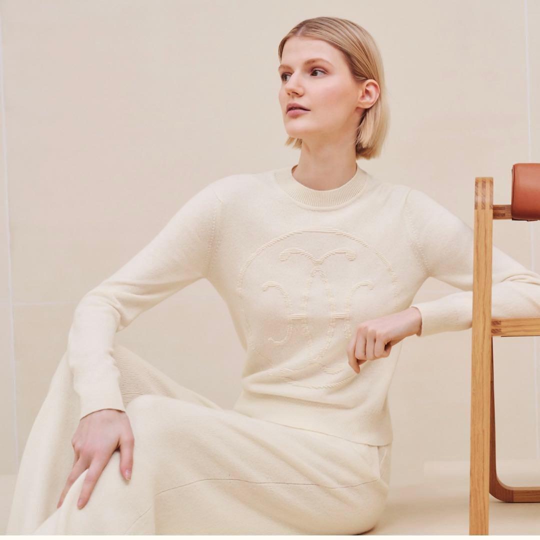 HERMES ロングスリーブニット 《Hリフト》