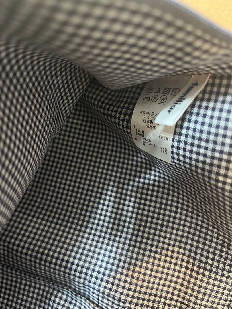 k*a様 新品　familiar レッスンバッグ デニムネイビー