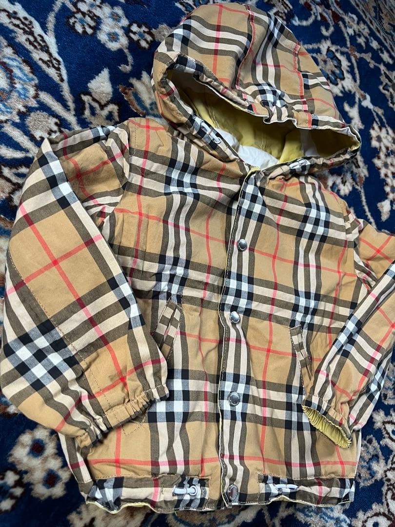 BURBERRY ノバチェック　リバーシブルジャンバー