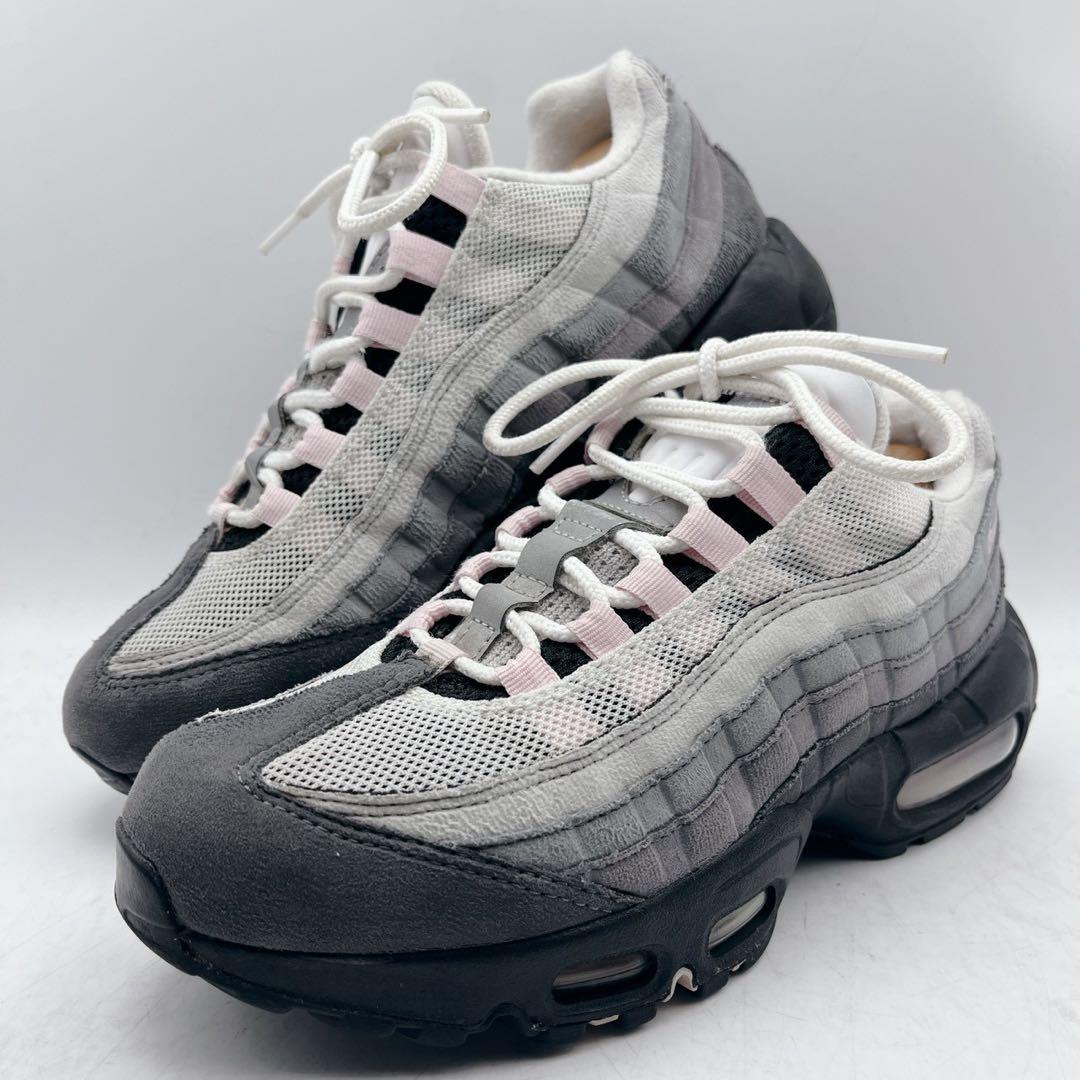 NIKE ナイキ エアマックス95 プレミアム ガンスモーク ピンク 24cm