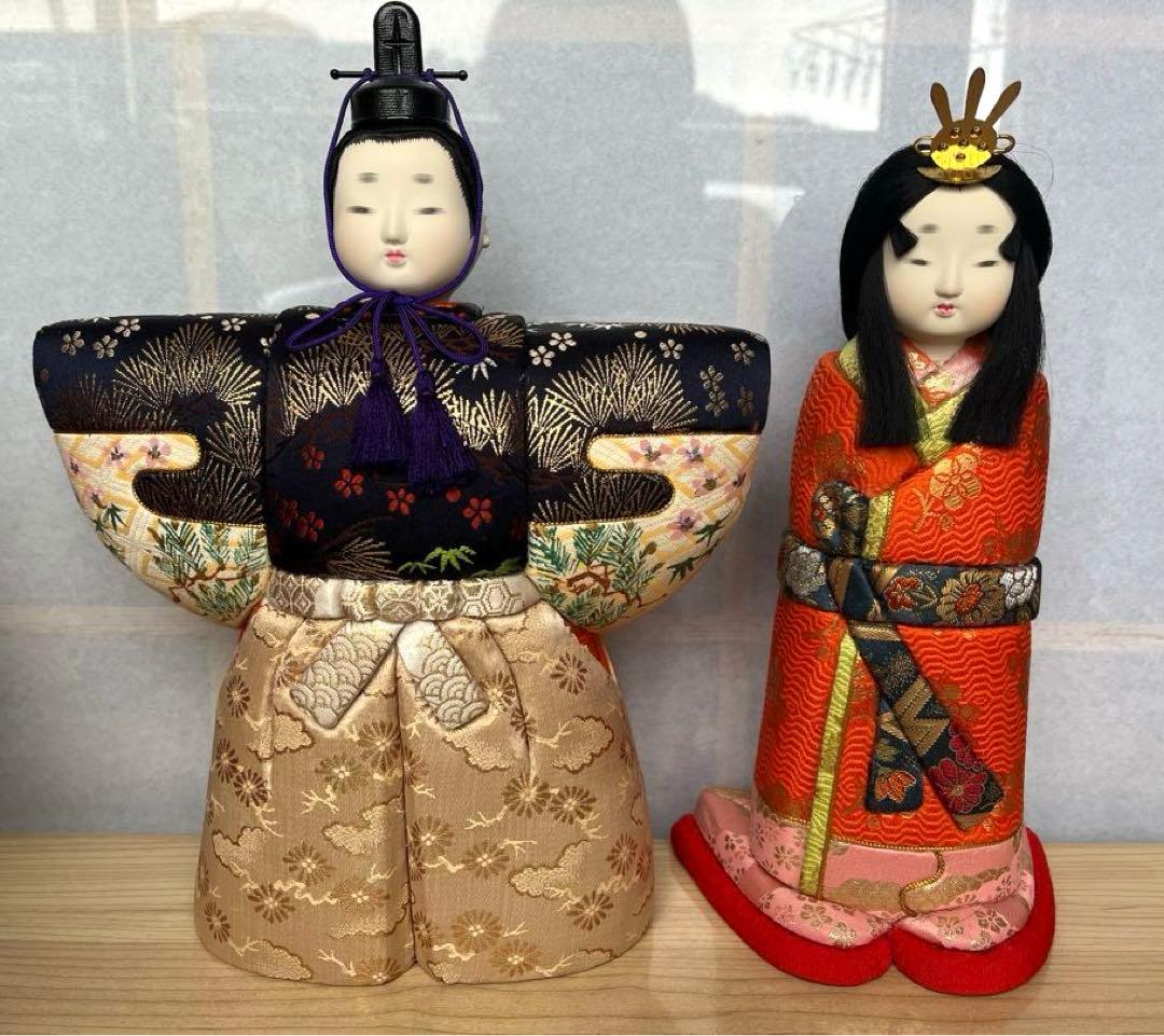 立雛　お雛様　木目込み人形