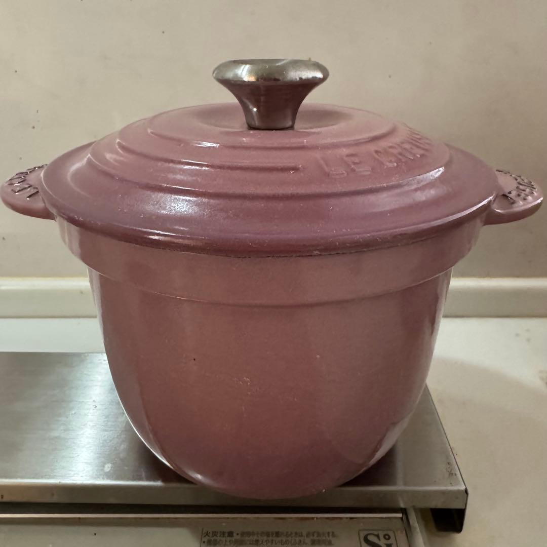 美品★ル・クルーゼ ココット・エブリィ18 インナーリッド付