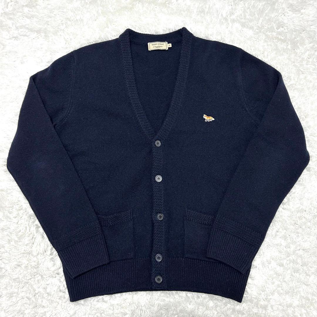 大人気✨　MAISON KITSUNÉ メゾンキツネ　カーディガン　ネイビー　M