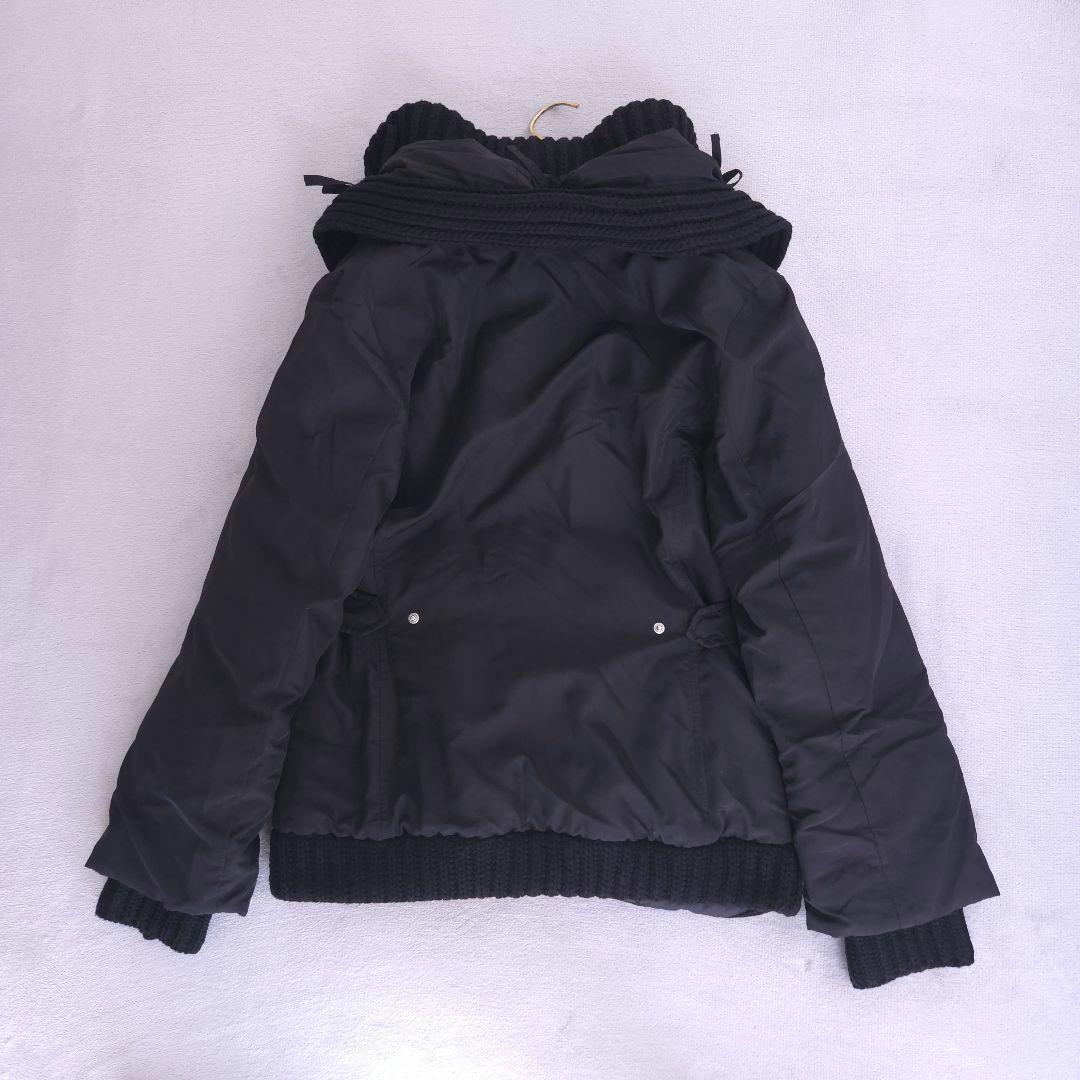 美品 Max Mara ダウンジャケット イタリア産グースフェザー フード L