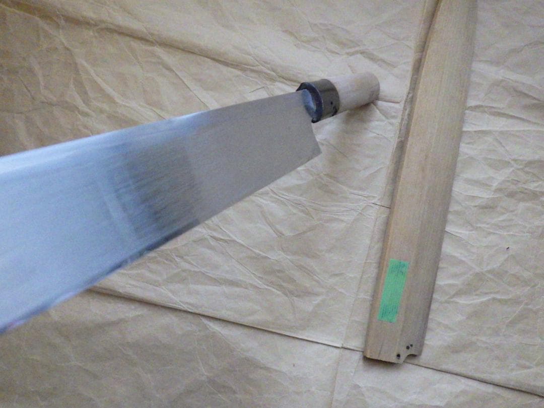 京都/有次★特製/柳刃刺身包丁刃渡尺１寸/日本鋼・別打★鞘付属