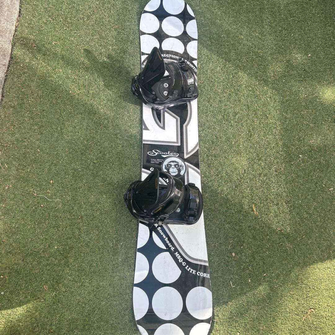 SCOOTER　名作G7　良質国産スノーボードセットOGASAKA製　バイン付