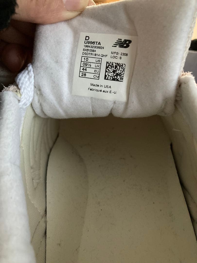 靴 New Balance U996TA PINK