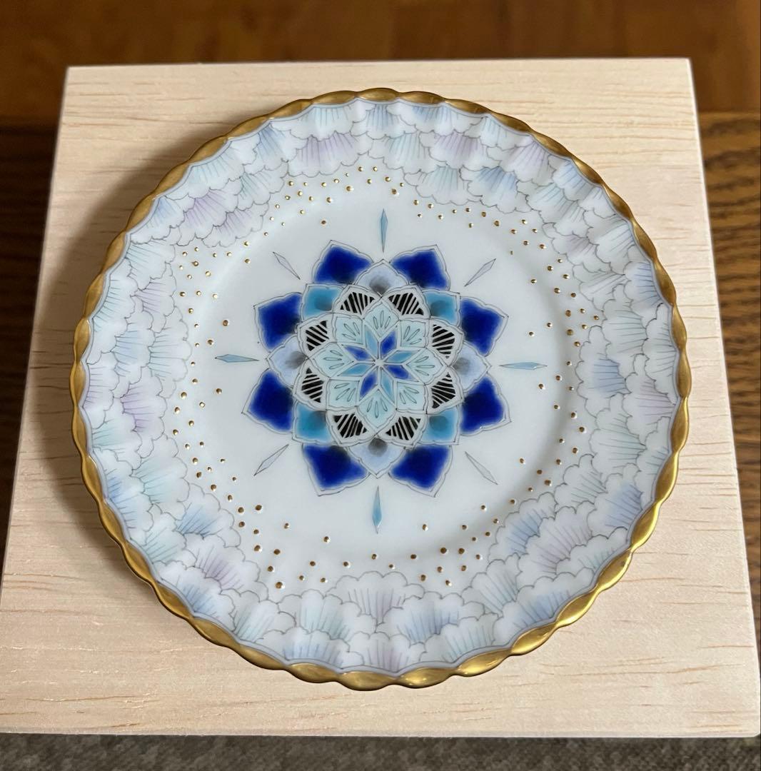 作家もの　早助千晴さん　豆皿