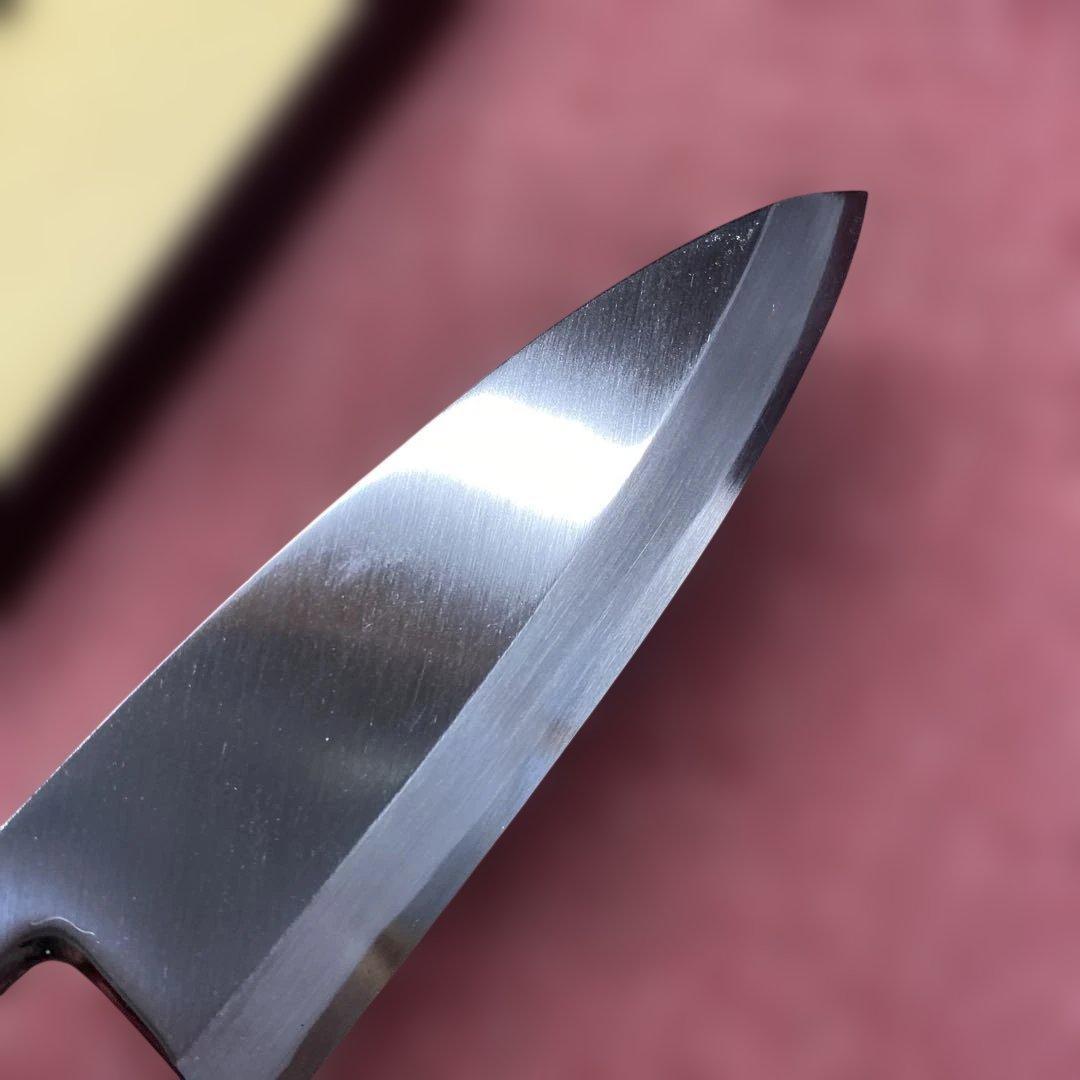 青二鋼　出刃包丁　150㎜ 5寸