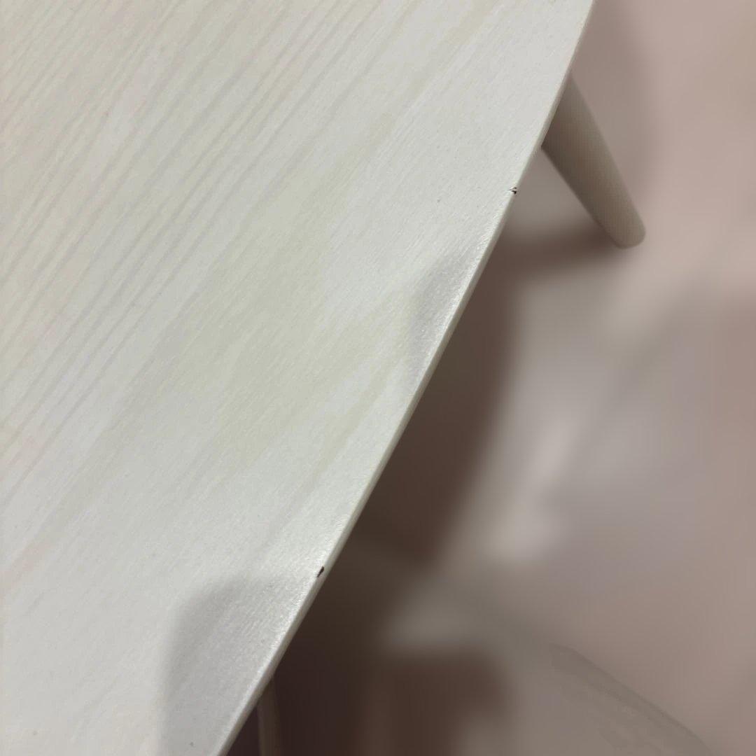 円型テーブル　こたつテーブル　白　ホワイト　カルミナ950