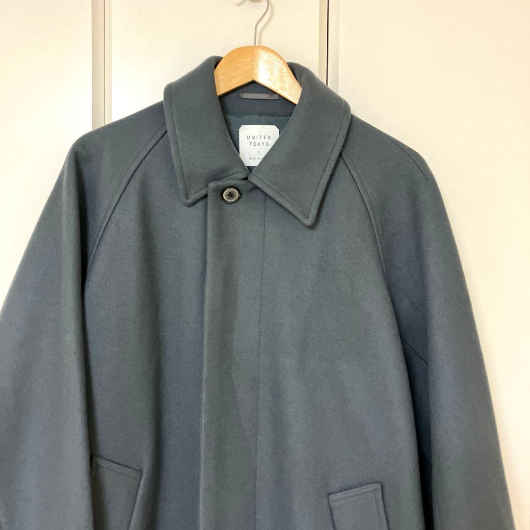 【限定セール】UNITEDTOKYO 超撥水スーパー140Sステンカラーコート