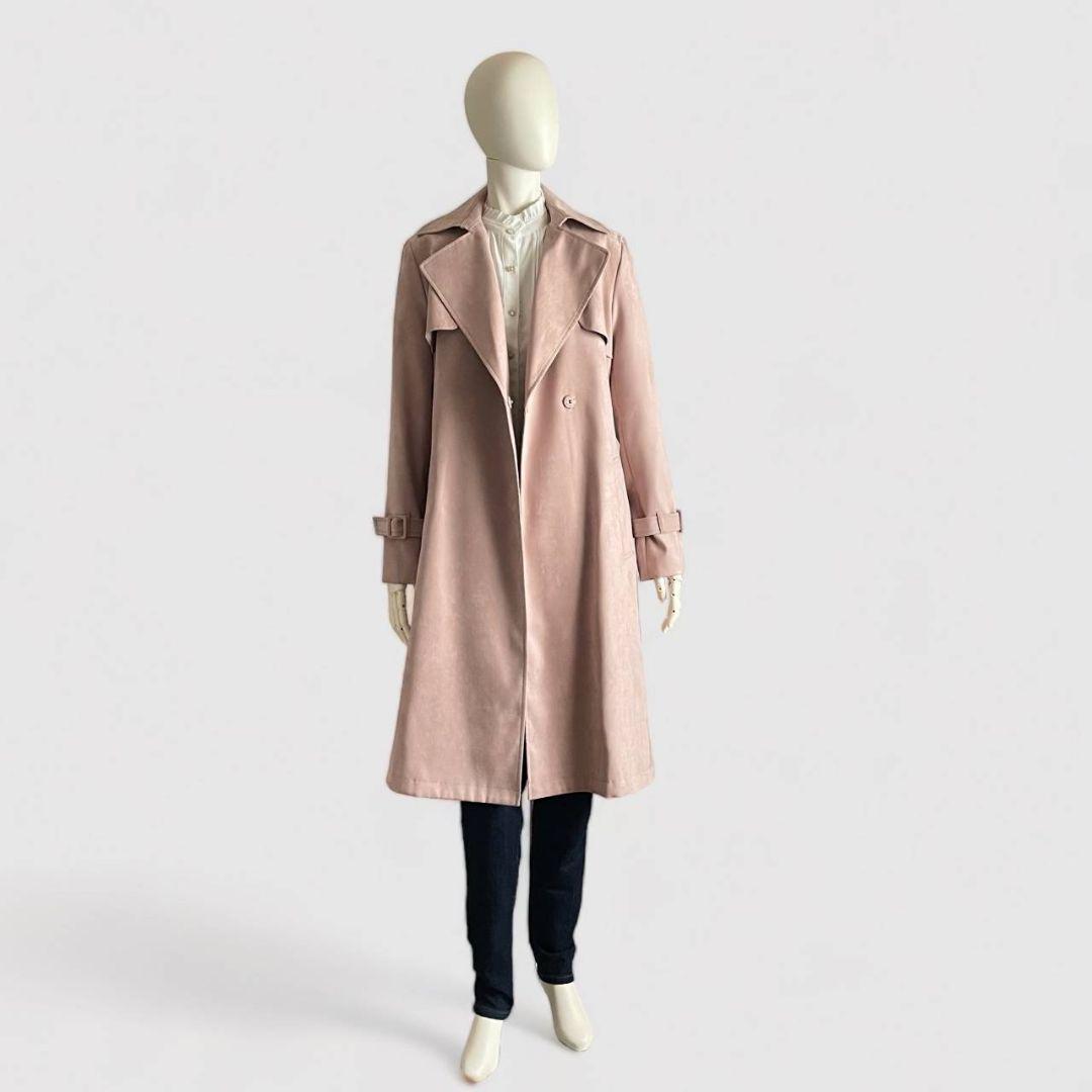 ANAYI アナイ トレンチコート ピンク レディース