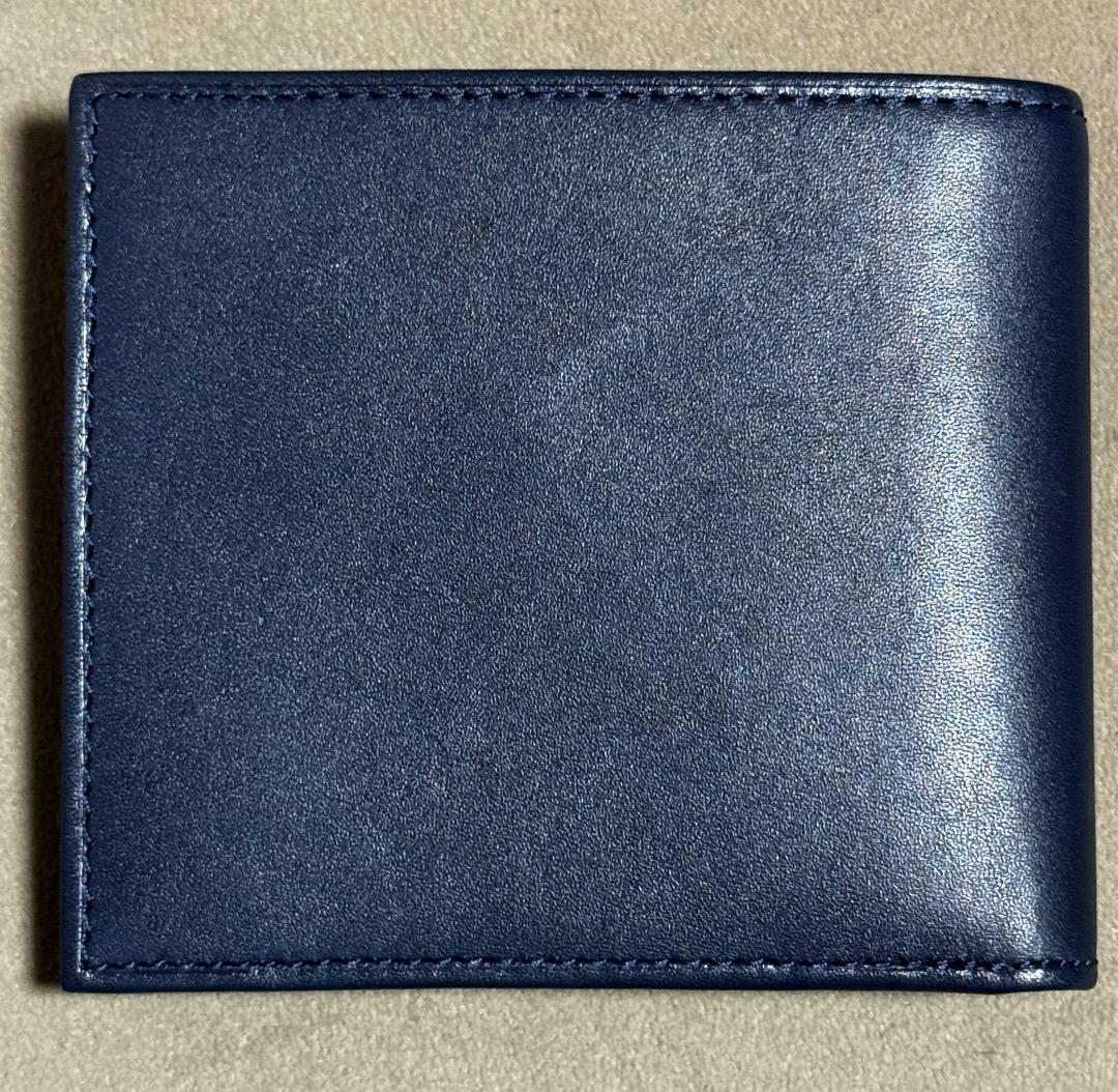 ポロラルフローレン Polo ベアレザービルフォールドウォレット 新品