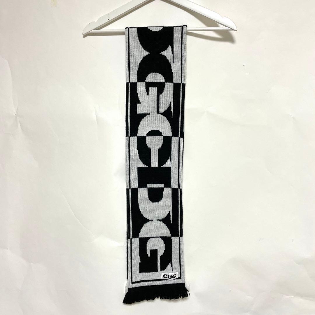 コムデギャルソン CDGロゴチェック スカーフ マフラー 中古