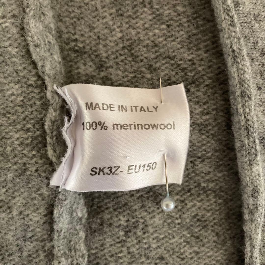 ダンヒル dunhill イタリア製 ドライバーズニット ジップカーディガン