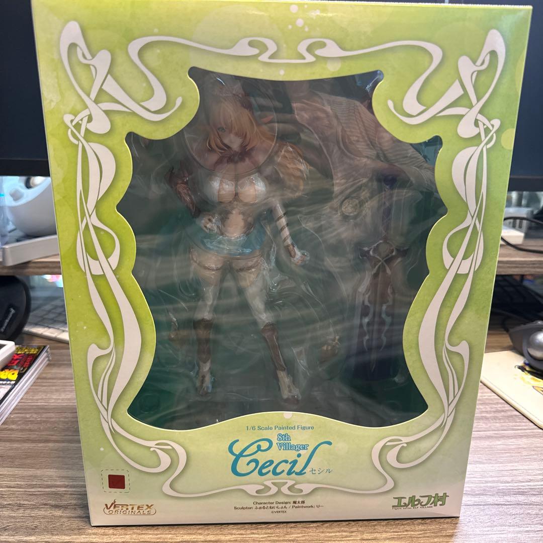 【新品未開封】 Vertex 1/6 エルフ村 第8村人 セシル　フィギュア