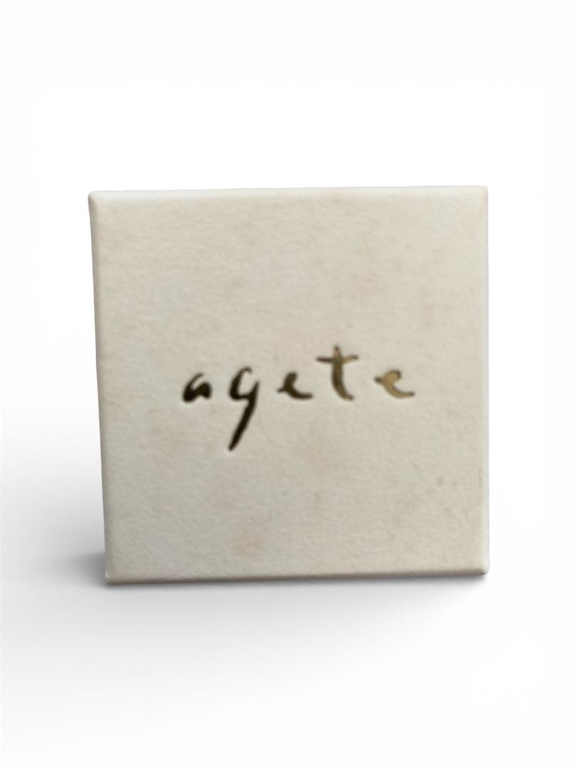 agete オパール ゴールドリング