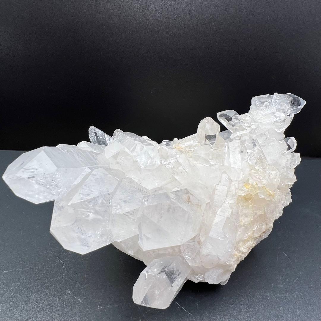 ✳️極煌美クラスター‼️極上に輝く美水晶✨レインボー 水晶クラスター 天然石 原石