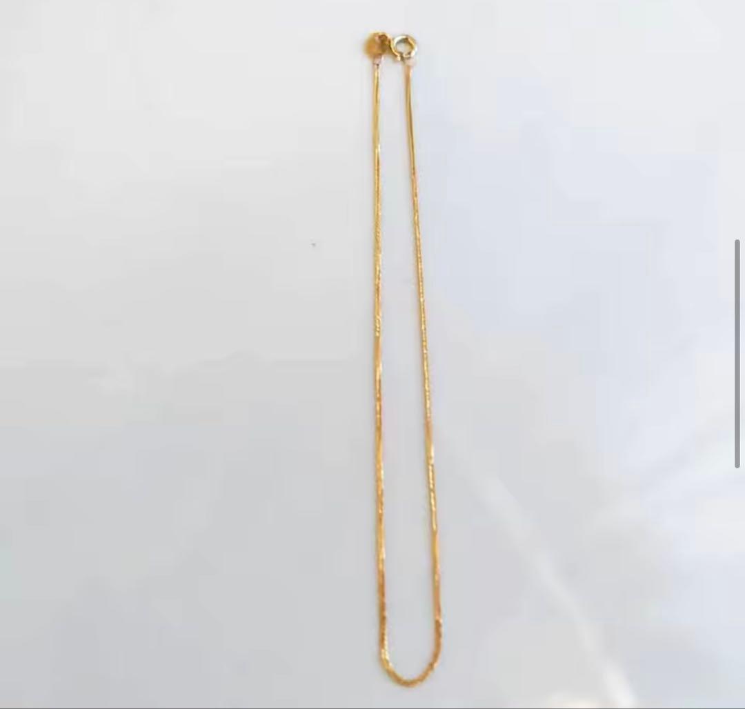 と*も様 18金ブレスレット新品未使用　男性女性兼用