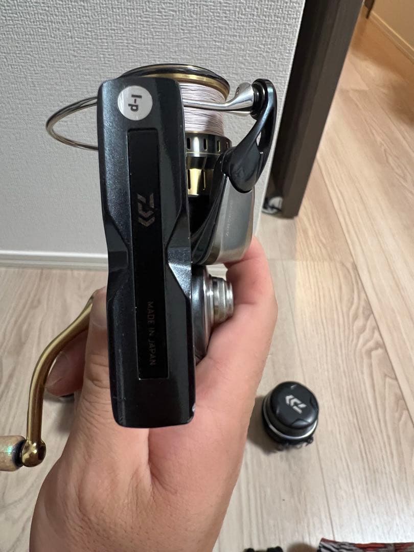 24セルテート2500-H SLPカスタム　純正スプールとハンドル付き