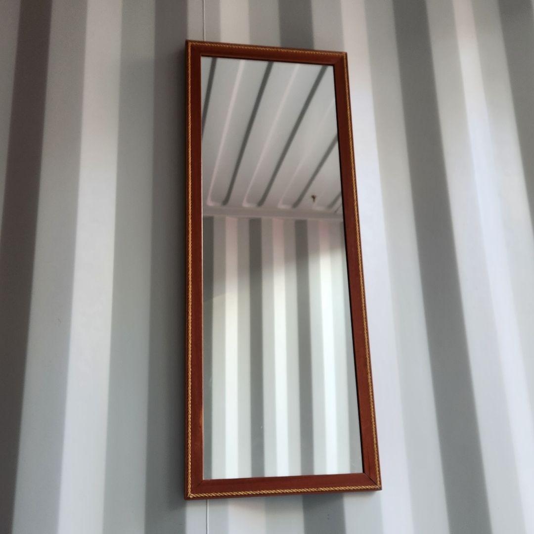 ヴィンテージ　塩川光明堂 ミラー 136　姿見 全身鏡 ウォールミラー