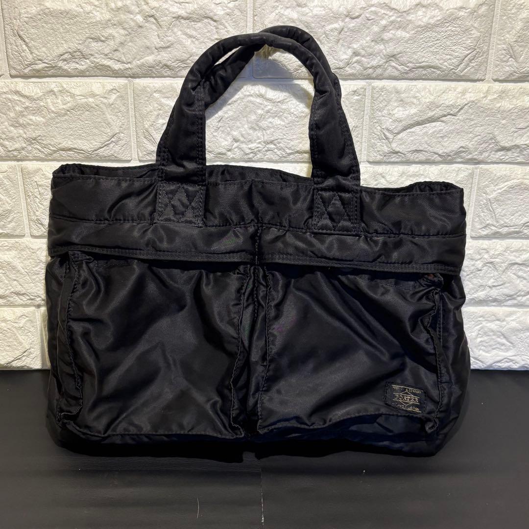 ポーター　ナイロン ブラック トートバッグ