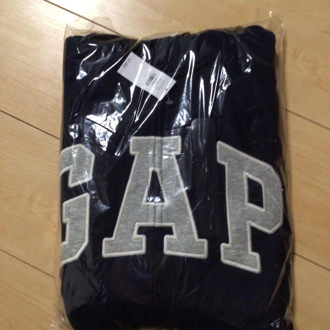 GAP フルジップパーカー　新品未使用　サイズL ネイビー