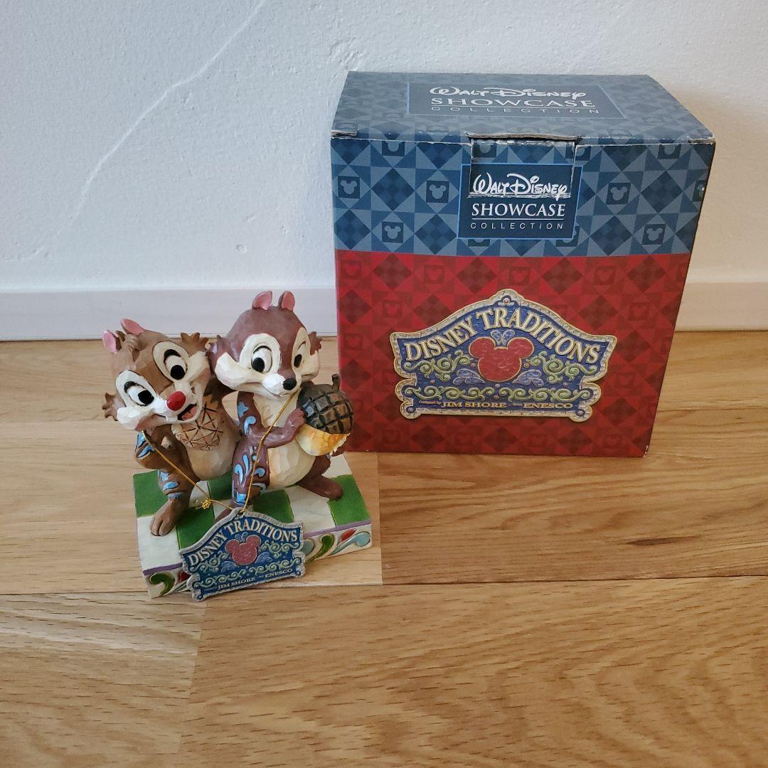 希少★チップ　デール　ディズニー　トラディション　ショーケース　エネスコ