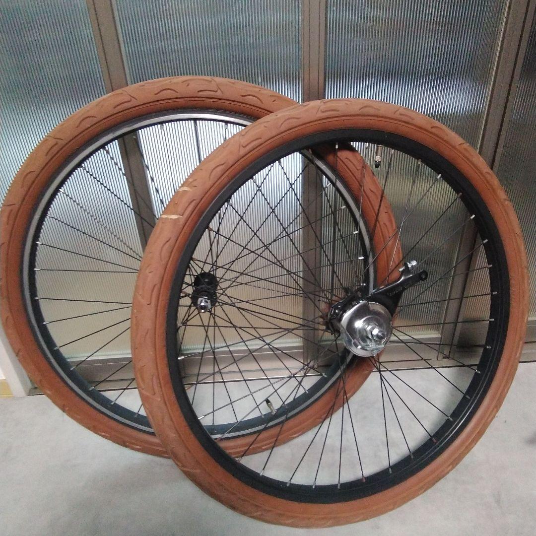 26インチタイヤ、SHIMANOホイール