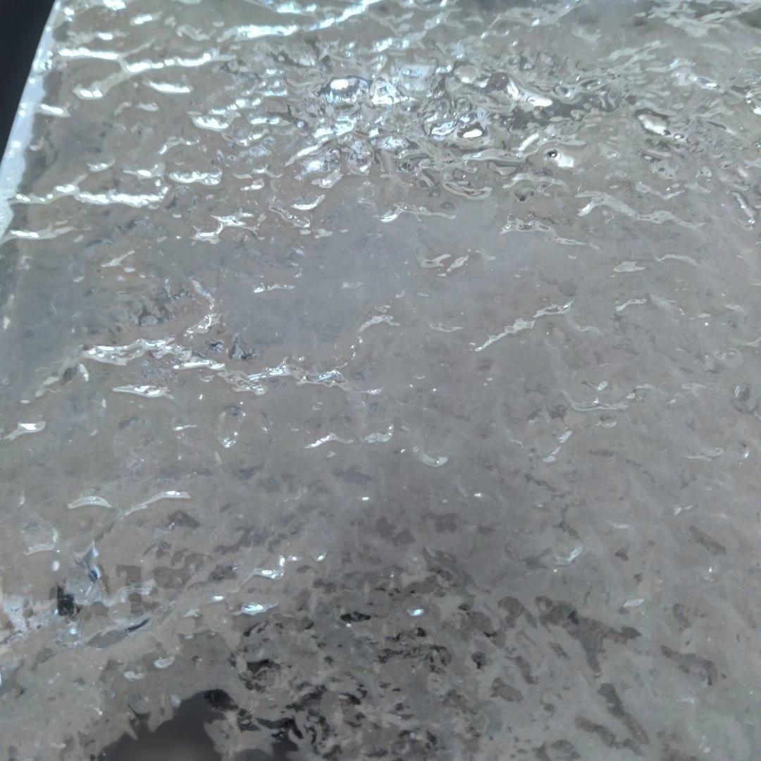 透明ガラス皿 大小セット