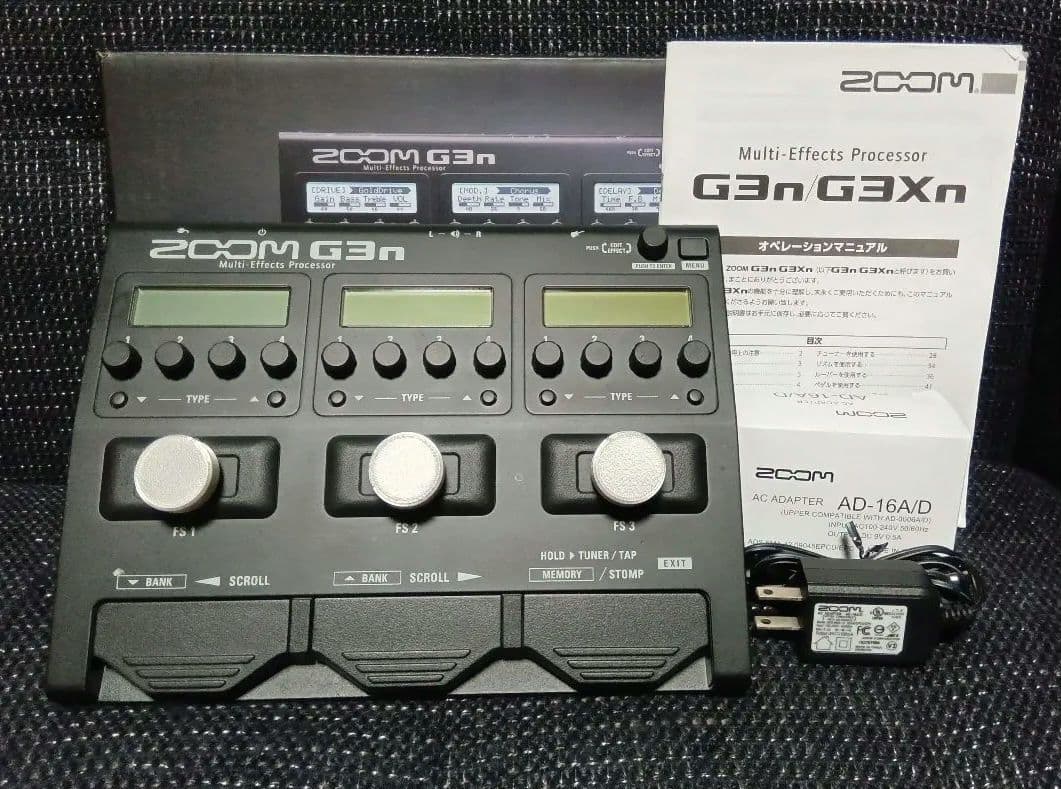 Zoom G3n マルチエフェクター