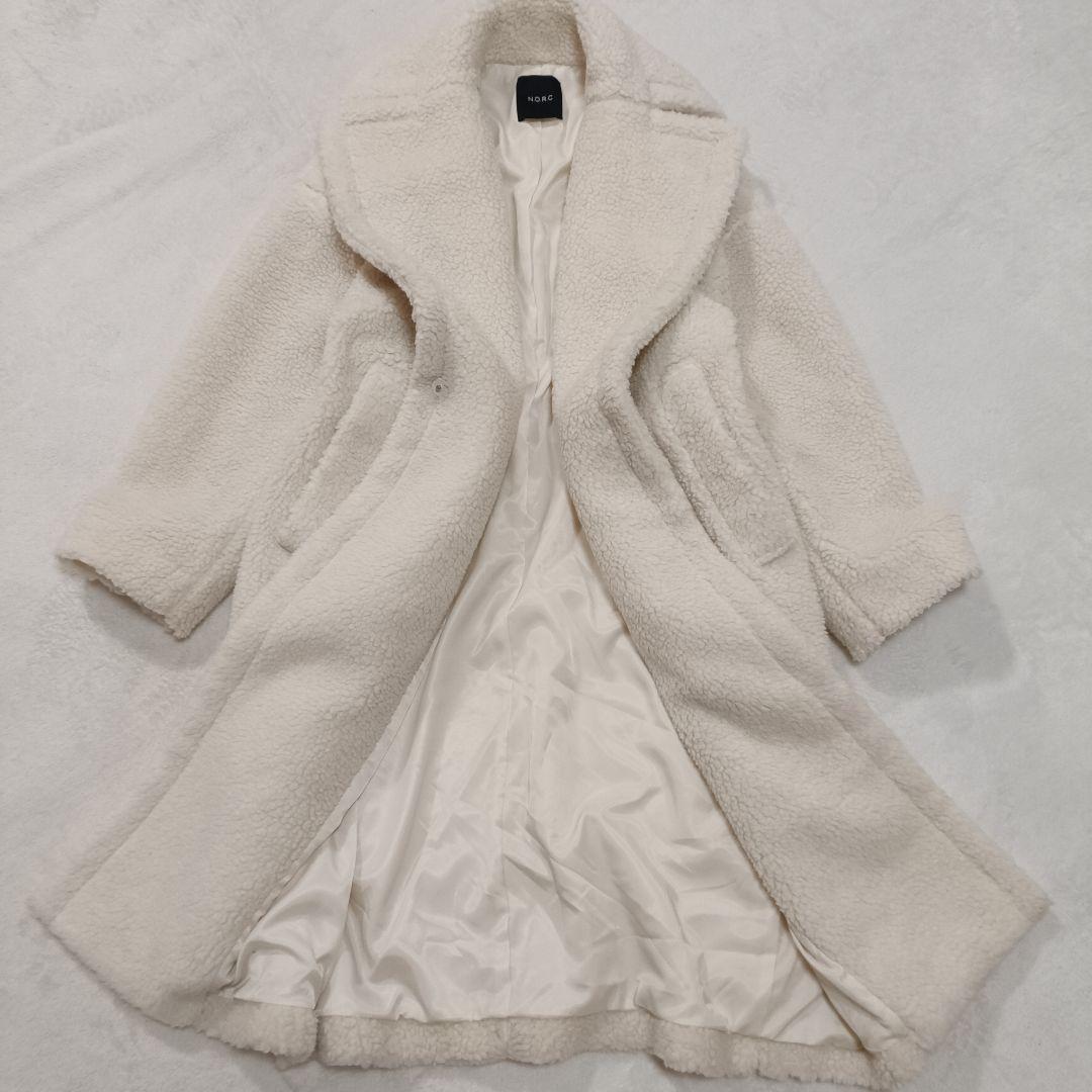 ノーク　ボアコート　テディベア　オーバーサイズ　Sサイズ