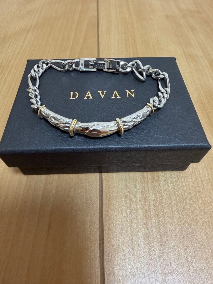 DAVAN シルバー925 ブレスレット プラチナ仕上げ　完全オーダー非売品