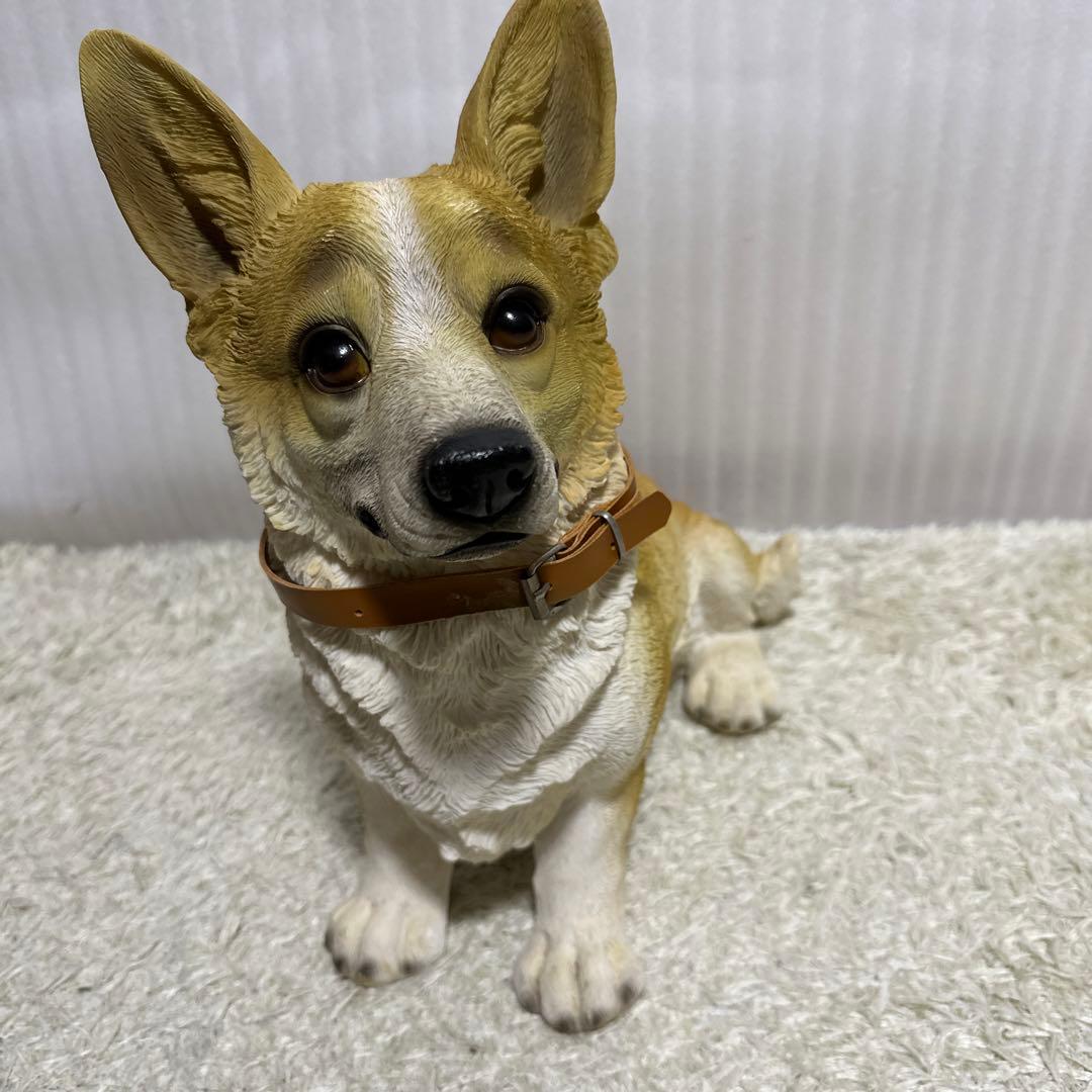 コーギー　置物