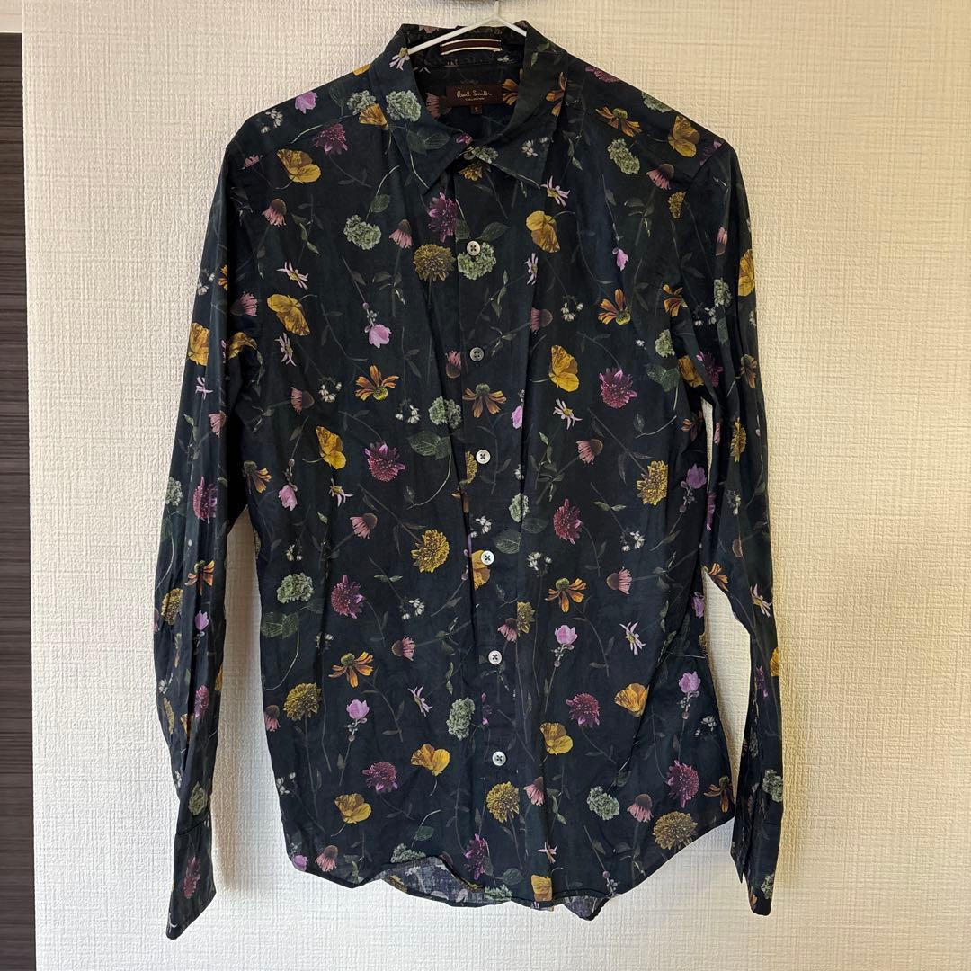 ポールスミス 花柄シャツ Sサイズ