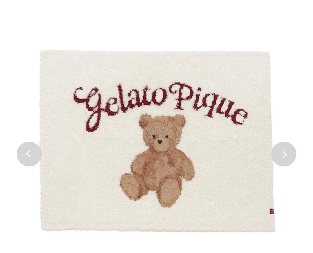 gelato pique テディベア ブランケット