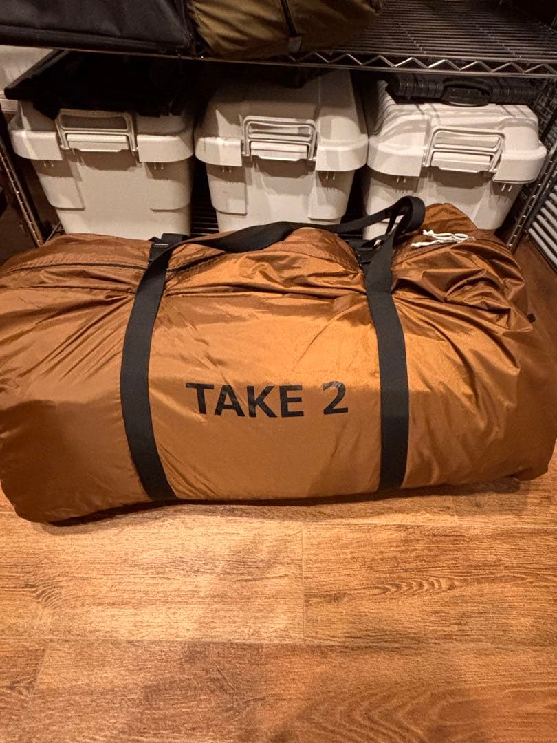 タケノコテント2 グランドシート・煙突穴付き