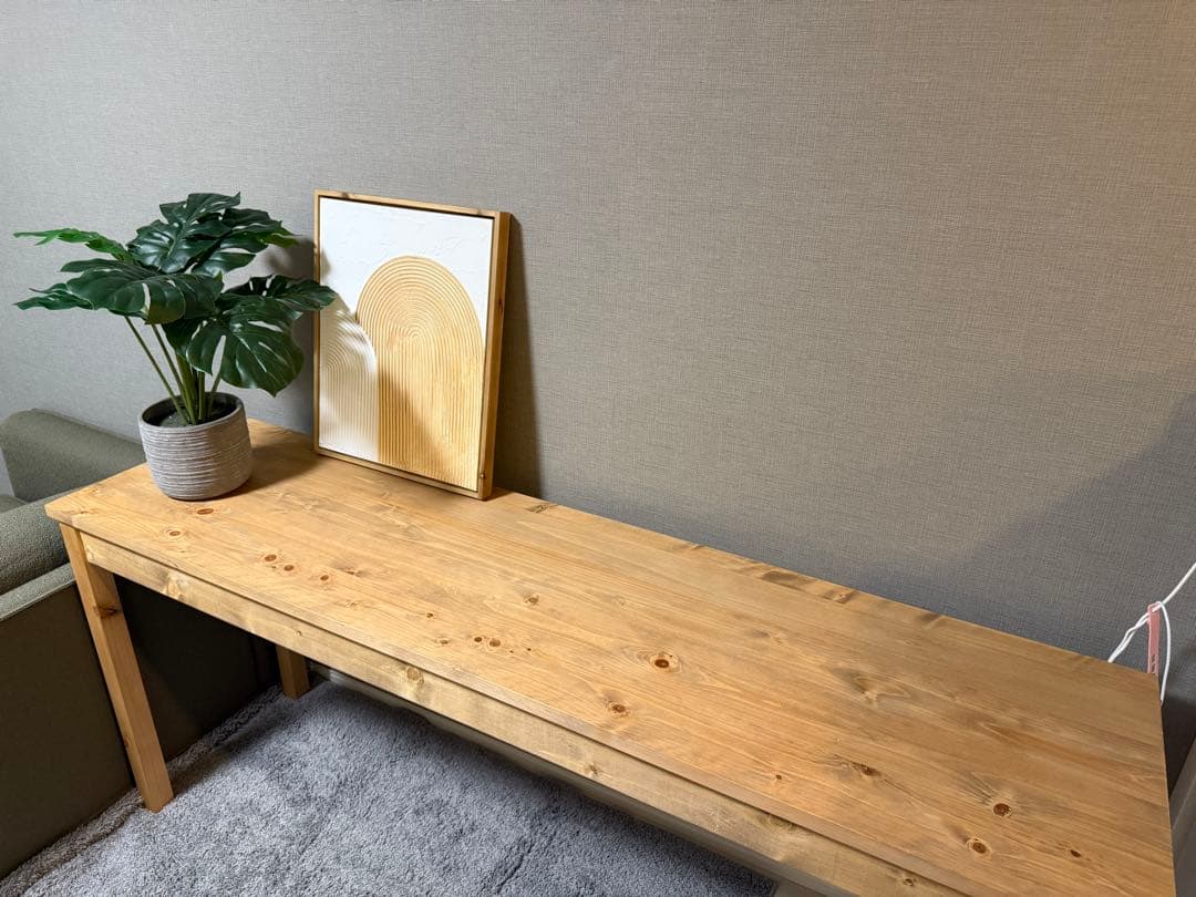 アンティーク風長机＊幅170cm＊デスク＊カウンターテーブル＊ワイドテーブル